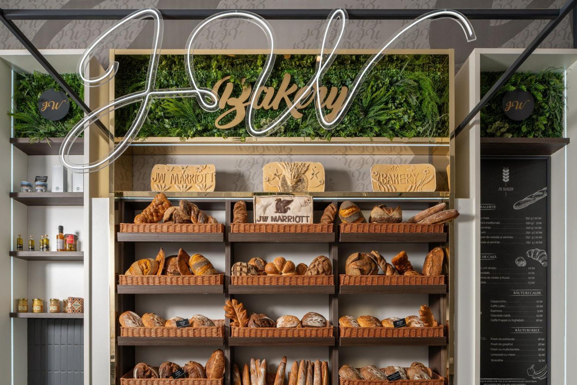 Jw Marriott Bucharest Grand Hotel Exterior foto Bakery