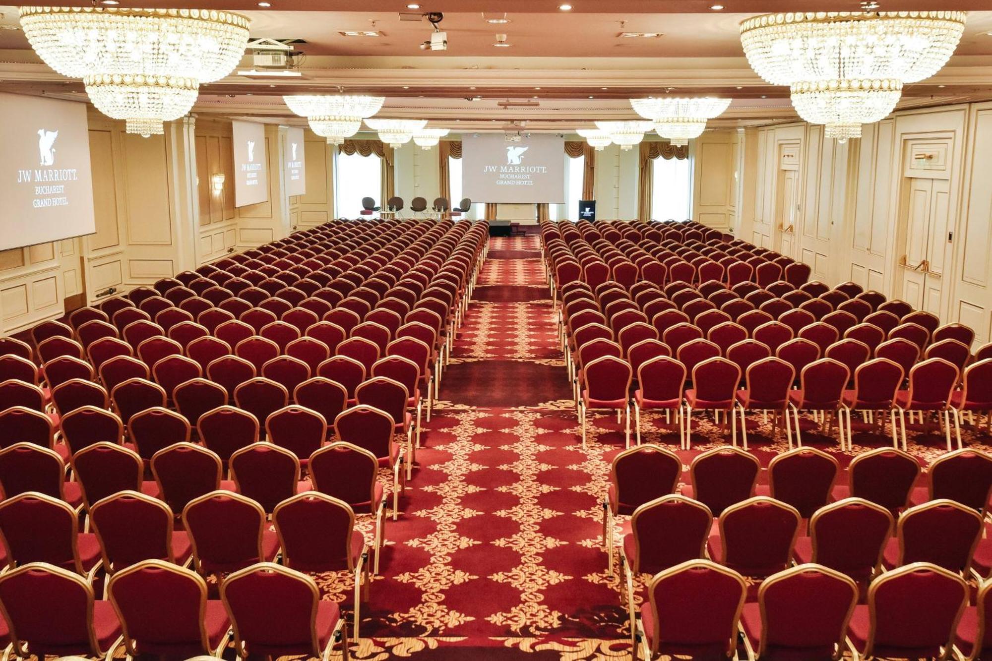 Jw Marriott Bucharest Grand Hotel Exterior foto The ballroom