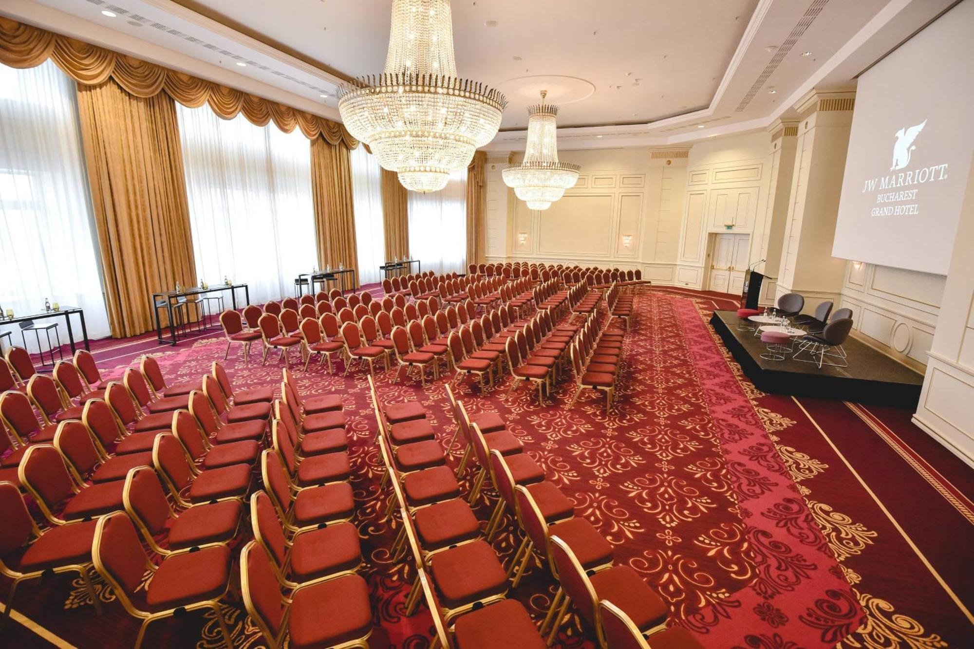 Jw Marriott Bucharest Grand Hotel Exterior foto The Grand Ballroom