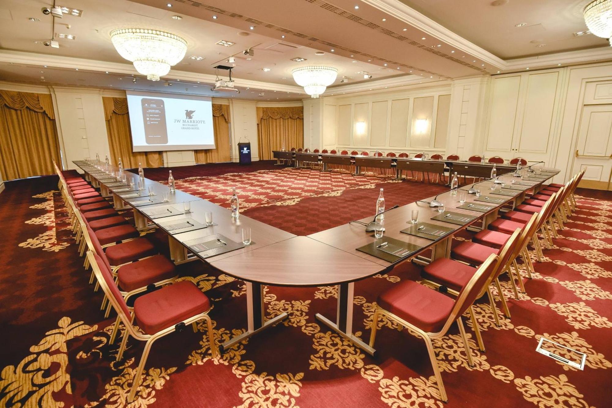 Jw Marriott Bucharest Grand Hotel Exterior foto The meeting room of the European Economic and Social Committee