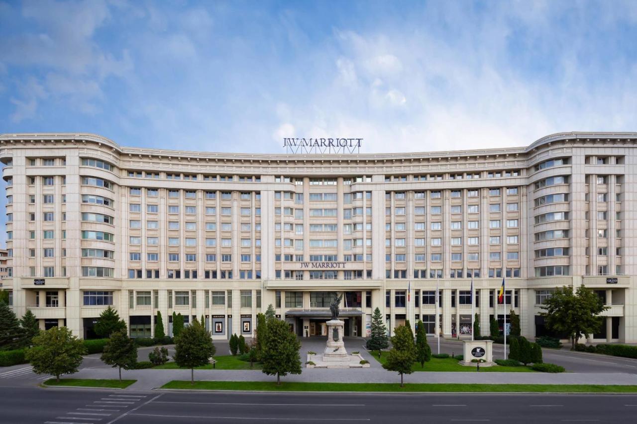 Jw Marriott Bucharest Grand Hotel Exterior foto The Marriott Hotel in Astana